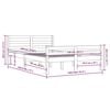 vidaXL Bed Frame without Mattress Solid Wood 135x190 cm Double Double