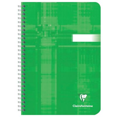 Clairefontaine Wirebound Notebooks A5 90 Sheets Squared 5x5 mm 5 pcs
