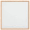 vidaXL Magnetic Whiteboard with Solid Pine Wood Frame 40x40 cm