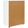 vidaXL Storage Cabinets 2 pcs High Gloss White 80 x 48 x 105 cm