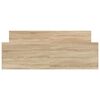 vidaXL Bed Frame without Mattress Sonoma Oak 150x200 cm King Size