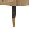 vidaXL Bedside Cabinet Artisan Oak 40 x 35 x 47.5 cm Engineered Wood