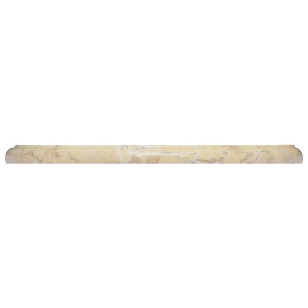 vidaXL Table Top Cream &Oslash;40x2.5 cm Marble