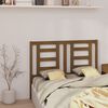 vidaXL Bed Headboard Honey Brown 146x4x100 cm Solid Wood Pine