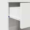 vidaXL Bathroom Cabinet Set with Drawer TULUM White 37 x 31.5 x 82 cm