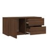 vidaXL TV Cabinet Brown Oak 80x34x36 cm Engineered Wood