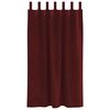 vidaXL Blackout Curtains 2 pcs Wine Red 140 x 175 cm Velvet