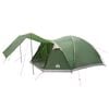 vidaXL Cabin Tent 8-Person Green Polyester and Steel