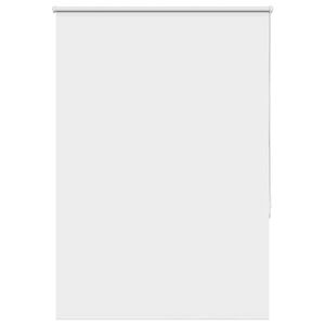 vidaXL Roller Blind Blackout White 110x150 cm Fabric Width 105.7 cm Polyester