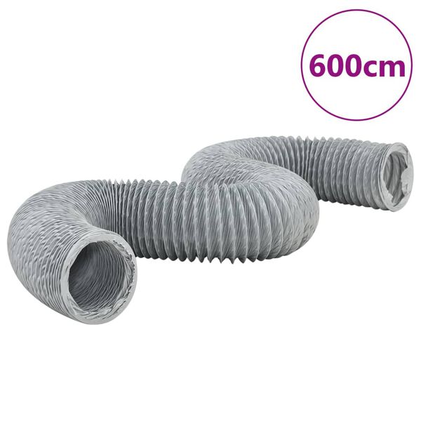 vidaXL Exhaust Duct PVC 6 m &Oslash;12.5 cm