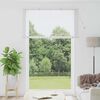 vidaXL Window Blind with Curtains Manual White Aluminium