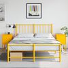 vidaXL Bedside Cabinets 2 pcs Mustard Yellow 36x39x60.5 cm Steel