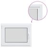vidaXL Basement Window Internal Colour White RISOR 80 x 55 cm
