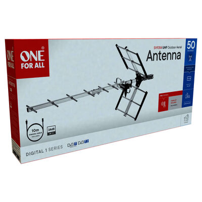 One For All Outdoor TV Antenna 76x39x44 cm Metal