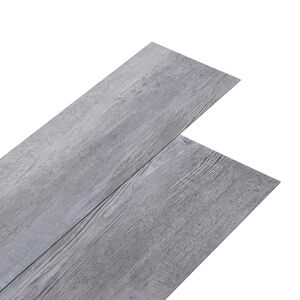 vidaXL Self-adhesive PVC Flooring Planks Matte Wood Grey 30.5 x 61 cm