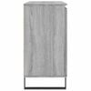 vidaXL Sideboard Grey Sonoma 101.5x35x70 cm Engineered Wood