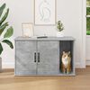 vidaXL Cat House Concerte 85 x 55 x 50 cm Engineered Wood