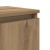 vidaXL Bedside Cabinet Artisan Oak 40 x 30 x 50 cm Engineered Wood