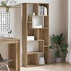 vidaXL Bookcase Artisan Oak 67x24x161 cm Engineered Wood