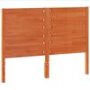 vidaXL Headboard Wax Brown 150 cm Solid Wood Pine