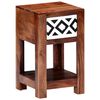 vidaXL Bedside Cabinet 30x30x50 cm Solid Acacia Wood