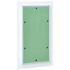 vidaXL Access Panel Green and Silver 20 x 35 cm