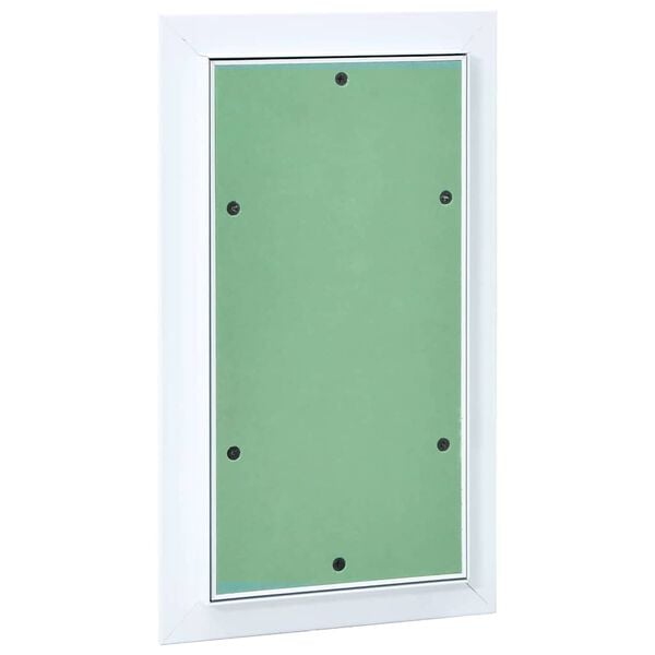 vidaXL Access Panel Green and Silver 20 x 35 cm