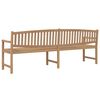 vidaXL Garden Bench 228x59.5x90 cm Solid Teak Wood