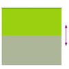 vidaXL Roller Blind Blackout Leaves Green 155x175 cm Fabric Width 151.6 cm Polyester