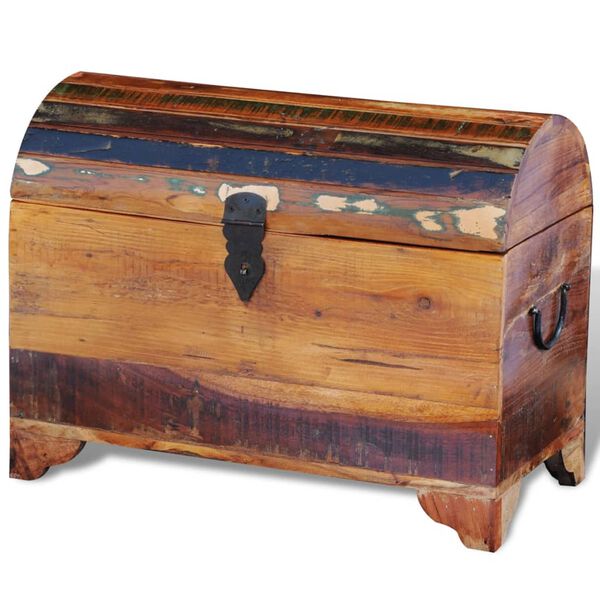 vidaXL Reclaimed Storage Chest Solid Wood