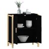 vidaXL Sideboard Black 62x38x70 cm Engineered Wood