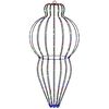 vidaXL Christmas Finial Light 320 LEDs Multicolour &Oslash; 40 x 75 cm