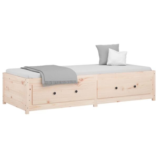 vidaXL Day Bed without Mattress 80x200 cm Solid Wood Pine