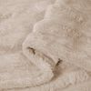 vidaXL Throw Blanket Beige 150 x 130 cm Fleece