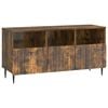 vidaXL TV Cabinet Smoked Oak 102 x 34.5 x 50 cm Engineered Wood