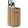 vidaXL Desk Cabinet Artisan Oak 33x50x75 cm Engineered Wood