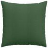 vidaXL Sofa Pillows 2 pcs Dark Green 80 x 80 cm Corduroy Fabric