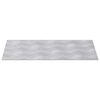 vidaXL Stair Tread Rectangular 4 pcs Silver 40 x 30 cm Aluminium
