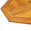 vidaXL Table Top 60x60x2 cm Octagonal Solid Wood Acacia