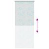 vidaXL Shower Roller Blind 80x240 cm Bubble