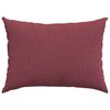 vidaXL Sofa Pillows 2 pcs Wine Red 70 x 50 cm Fabric