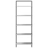 vidaXL Bookshelf Grey sonoma 60 x 24 x 168 cm Engineered wood