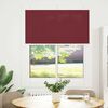 vidaXL Pleated Blind Bordeaux Red 105x100 cm Fabric Width 104.4 cm Polyester