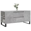 vidaXL Coffee Table Concrete Grey 102x44.5x50 cm Engineered Wood