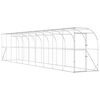 vidaXL Against Wall Chicken Coop Silver 1000 x 100 x 215 cm