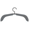 vidaXL Extendable Clothes Hangers 5 pcs Grey