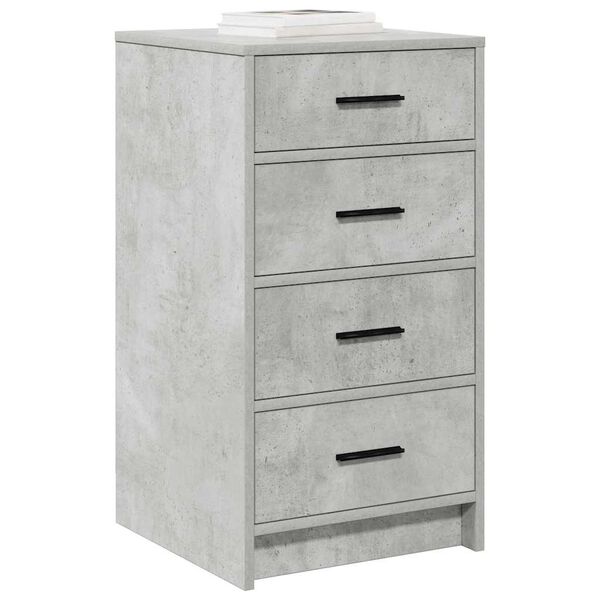 vidaXL Sideboard Concrete grey 40 x 41 x 75 cm Engineered wood
