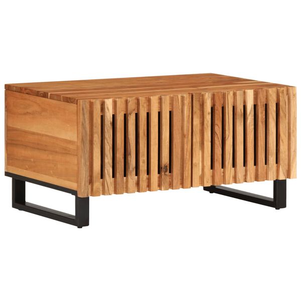 vidaXL Coffee Table 80x51x40 cm Solid Wood Acacia