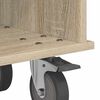 vidaXL TV Stand Sonoma Oak 37 x 35 x 35 cm Engineered Wood