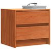 vidaXL Bedside Tables 2 pcs Wax Brown 40 x 30.5 x 35.5 cm Pine Wood